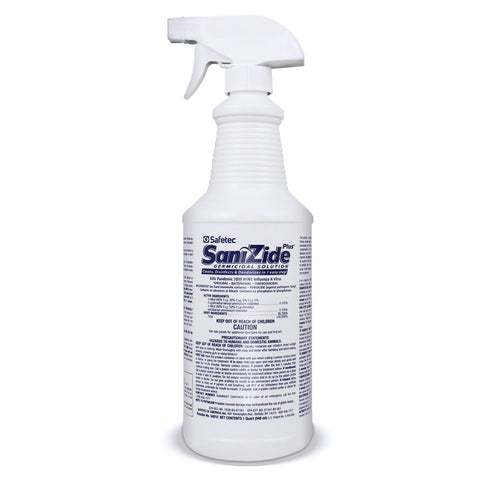 Safetec SaniZide Plus Surface Disinfectant Spray, 32oz