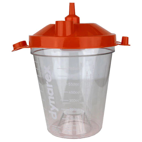 Dynarex™ Suction Canister, 800cc with Lid