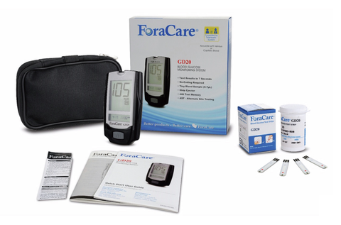 Fora GD20 Blood Glucose Monitoring System (ea)KIT