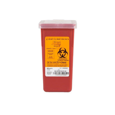 Medegen Medical 1 Quart Sharps Stackable