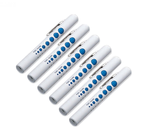 ADC® Adlite™ Disposable Penlight, White with Pupil Gauge (PK/6)