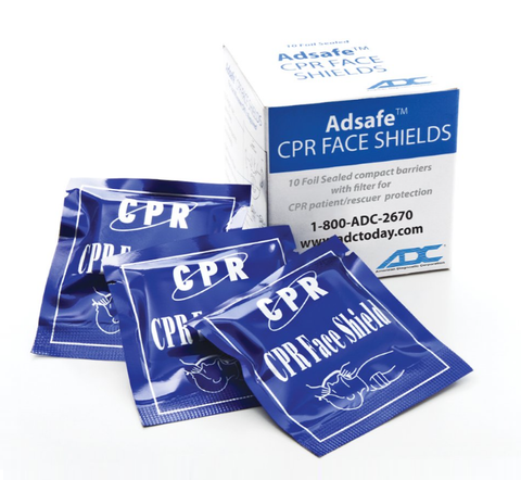 ADC Adsafe™ CPR Face Shield Foil (ea)