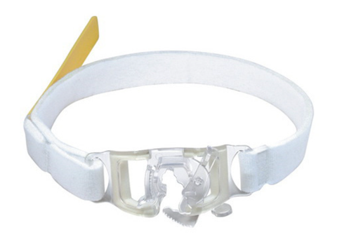 Ambu® ET Tube Holder, Velcro Strap, White (ea)