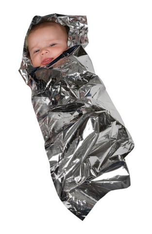 Dick Medical Isothermal Foil Baby Bunting Blanket, Sterile (ea)