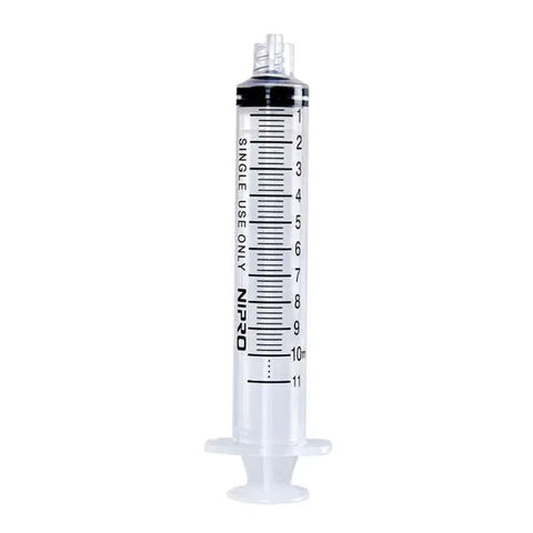 Nipro Medical 10cc Luer Lock Syringe Only 100/BX