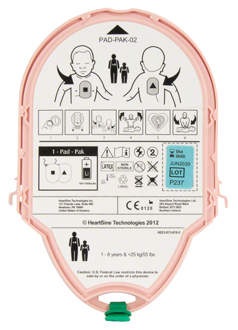 HeartSine® samaritan® Pediatric-Pak™ (1 pair)