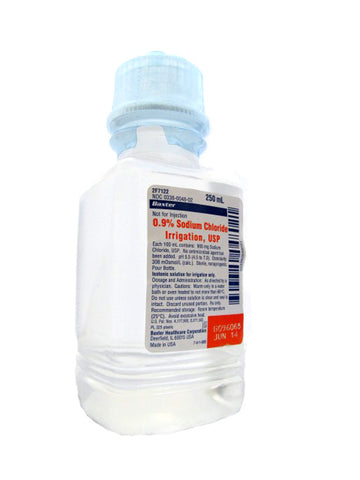 Baxter® Sodium Chloride Solution, 0.9%, 250mL Bottle (ea)