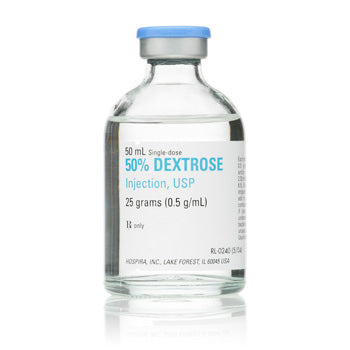 50% Dextrose Injection, USP Vial ***NATIONAL BACKORDER***