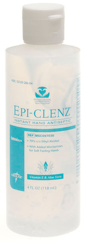 Epi-Clenz 4oz Instant Hand Sanitizer MANUFACTURE BACK ORDER