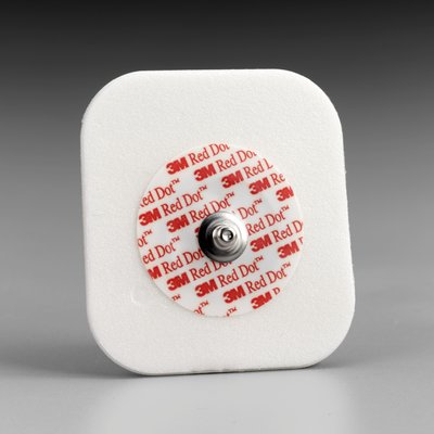 3M™ Red Dot™ Electrode, 50 Per Bag, 20 Bags per Case (CS/1,000)