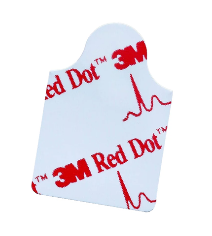 3M™ Red Dot™ Electrode, 50 Per Bag, 20 Bags per Case (CS/1,000)