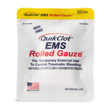 QuikClot® EMS Rolled Gauze Hemostatic Dressing, 3 in. x 4 ft. (ea)