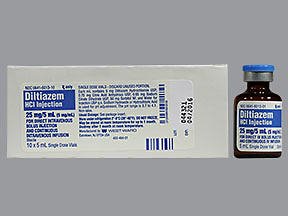 Diltiazem Hydrochloride Injection (Refrigeration Required)