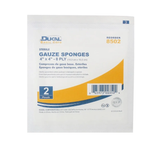 Dukal Corporation Gauze Sponges, Sterile, 4" x 4", 8-Ply (BX/50)