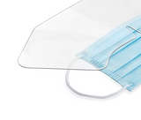 Dynarex® Procedure Face Mask w/Plastic Shield (ea)