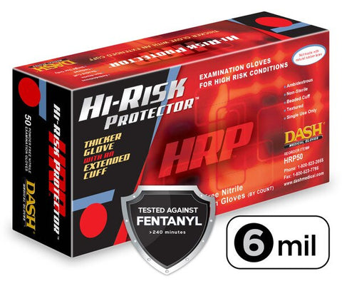 Hi-Risk Protector™ Nitrile Exam Gloves