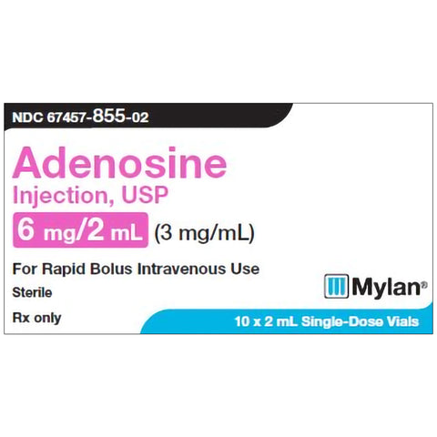 Adenocard (Adenosine) 3mg/mL 2mL Vial each