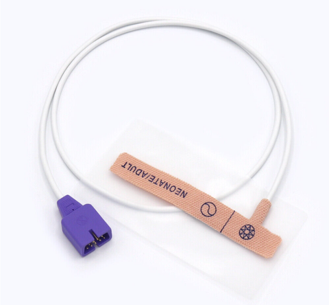 Nellcor™ Compatible Neonatal to Adult Disposable SpO2 Sensor, 3ft. (ea