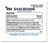 PDI®  Sani Hands® ALC Hand Wipes (BX/100)