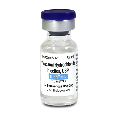 Verapamil Hydrochloride Injection, USP