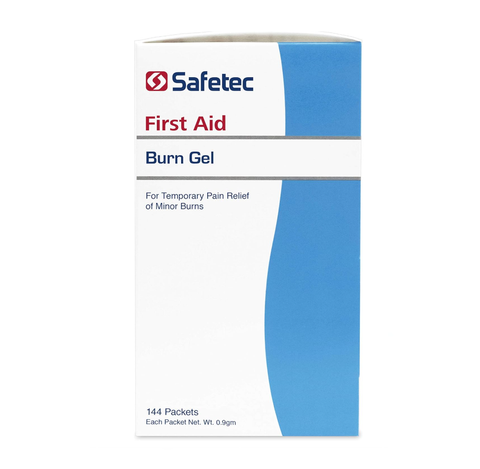 Safetec Burn Gel, 0.9 Gram Pouch (BX/144 Pouches)