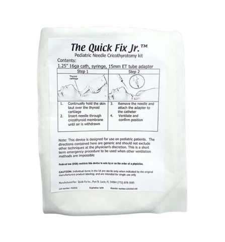 The Quick Fix™ Jr Cric Kit, Pediatric (ea)