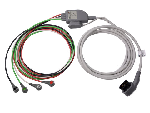 ZOLL® X Series®, Propaq® MD Trunk Cable w/4-Wire Limb-Lead ECG Cable by Caretech® (ea)
