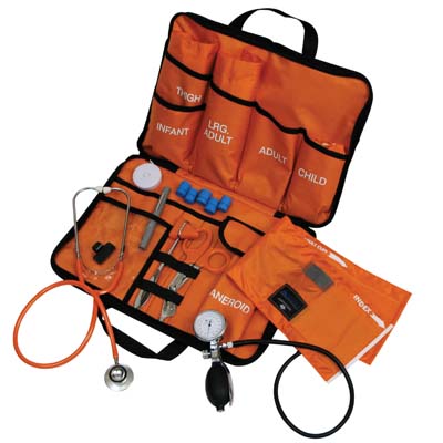 Mabis All-in-One EMT Kit with Dual Head Stethoscope