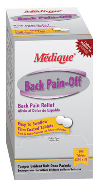Back Pain-Off Tablets - 100/Box