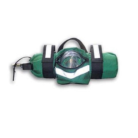 Oxygen Cylinder Sleeve with Pocket, Green