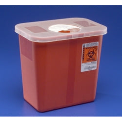 Sharps Container, Red, Kendall, 2 Gallon