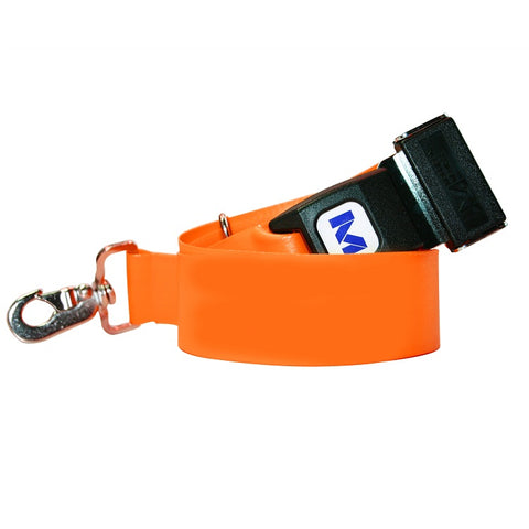 5' Strap, Metal Push Button Buckle w/Speed Clip Ends (ea)
