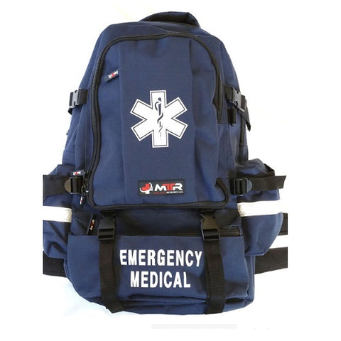 Large Blue Medical Backpack