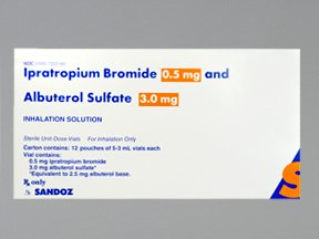 Ipratropium Bromide/Albuterol Sulfate