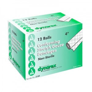 Gauze Stretch Roll Non-Sterile 4-in
