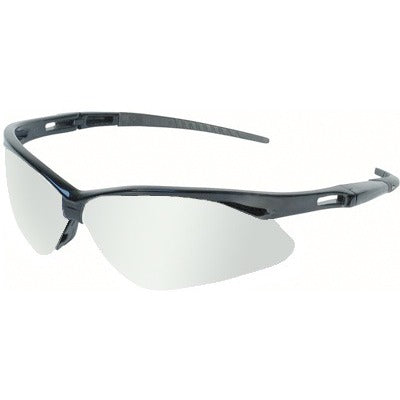 Nemesis Safety Glasses, Black Frame w/Indoor-Outdoor Lens