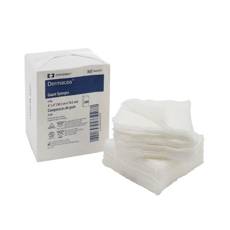 Dermacea™ Standard Woven Gauze Sponge, Non-Sterile, 4 x 4IN, 8 Ply
