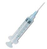 Hypodermic Syringe/Needle 21gx1-1/2" 5-6cc Green Conventional LDS 100/Bx
