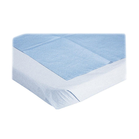 Tissue/Poly Stretcher Sheet, Blue