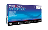 Ansell MICROFLEX® Cobalt® N19 Blue Nitrile Exam Gloves, BX/100 (multiple options)