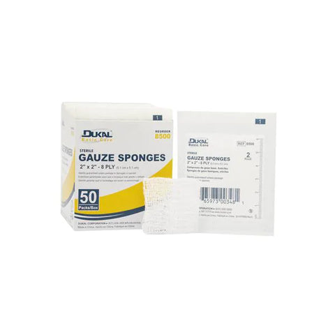 Gauze Sponge Sterile 2's - 2x2