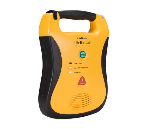 Defibtech LifeLine™ AED Package with Alarmed Wall Cabinet (multiple options)