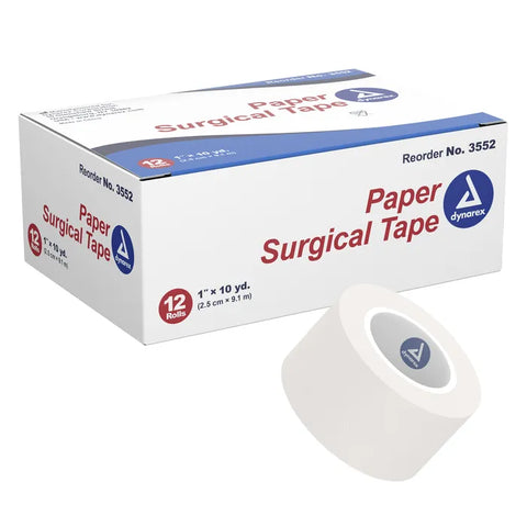 Dynarex® Paper Surgical Tape, 1" x 10yds (ea)
