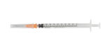 Dynarex 10cc Luer Lock Syringe w/22g x 1" Needle (BX/100)