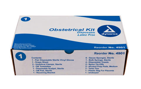 Dynarex® Obstetrical Kit (OB), Boxed (ea)