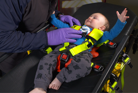 EMS Solutions Emergency Child Restraint with Cot Straps (ea)