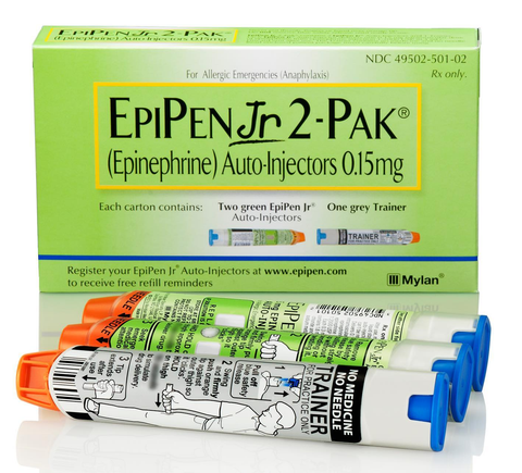 Dey Labs EpiPen® Jr 2-Pak® Epinephrine Auto-Injector, 0.15 mg (2/PK)