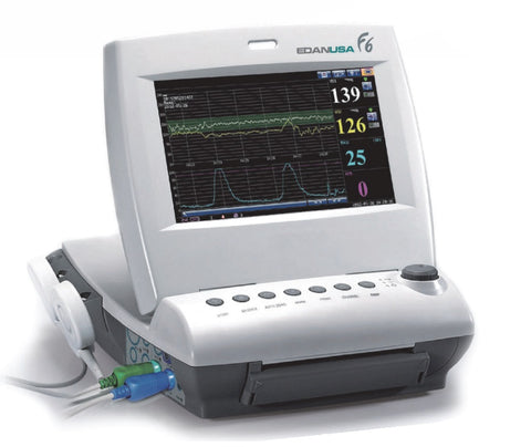 Edan® F6 Dual Fetal Monitor, Twins FHR (ea)