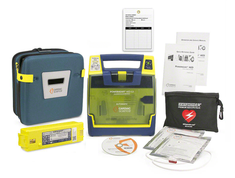 Cardiac Science Powerheart® G3 Plus AED, Recertified (multiple options)