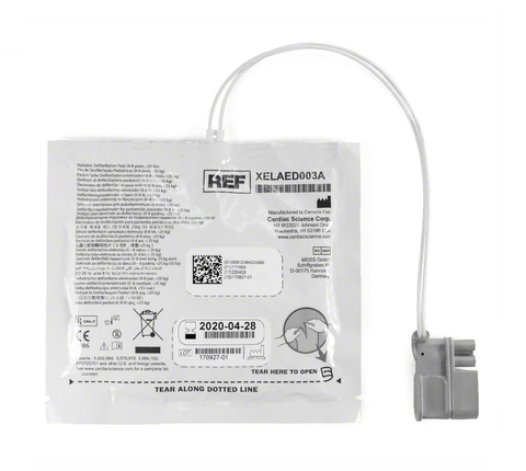 Cardiac Science Powerheart® G5 Pediatric Intellisense™ Defibrillation Electrode Pads (pair)